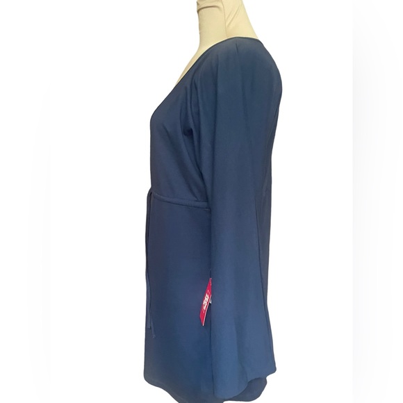 NWT Toes on the Nose Swimsuit Cover-Up Dress Blue Sandy Beach Dress Size M - Picture 4 of 7